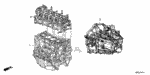 10002RX0A01 - Engine: GENERAL ASSY., CYLINDER BLOCK (DOT) for Honda Image