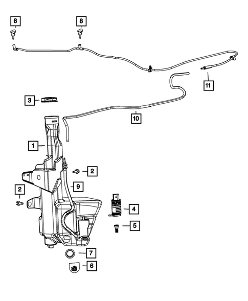 Wiper and Washer System for 2017 Ram 3500 #2