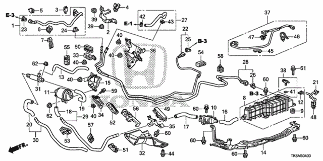Fuel Pipe (KA/KC) for 2013 Honda Fit #0