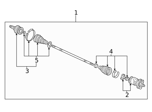 Drive Axles for 2000 Honda S2000 #0