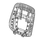 84812728 - Body: Seat Back Panel for Cadillac: Escalade, Escalade ESV, XT4 | Chevrolet: Suburban, Tahoe | GMC: Sierra 1500, Sierra 2500 HD, Yukon, Yukon XL Image