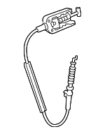 5G4839085B - Body: Door Latch Cable for Volkswagen Image
