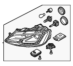 5C7941751K - : OEM NEW 2015-2016 VW Volkswagen Jetta GLI SEL Headlamp Assembly 5C7-941-751-K for Volkswagen: Jetta Image