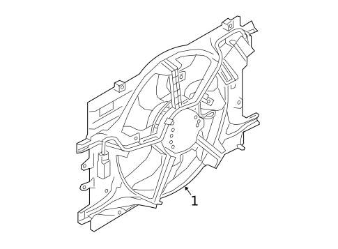 Cooling Fan for 2017 INFINITI Q50 #0