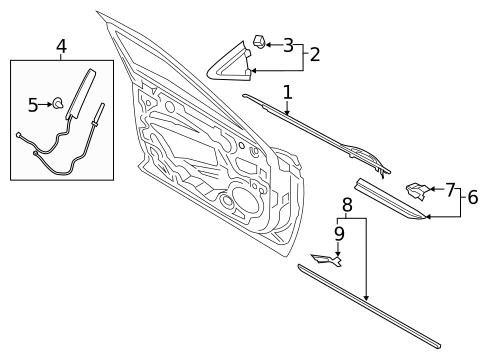 Keyless Entry Components for 2017 Lincoln Continental #1