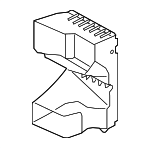 282742GTA0 - Cooling System: Air Guide for Hyundai Image