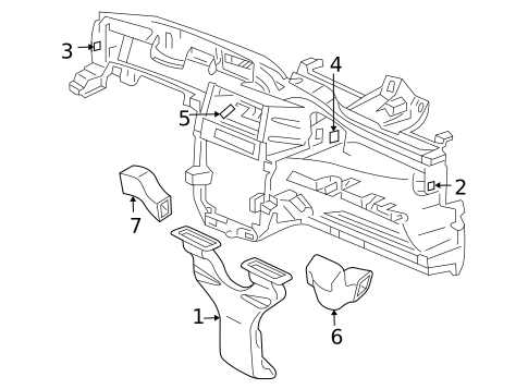 Ducts for 2002 Jeep Grand Cherokee #0