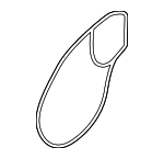 6L121043F - Cooling System: Water Pump Gasket for Audi: A3, A3 Quattro, A4, A4 allroad, A4 Quattro, A5 Quattro, A5 Sportback, A6 Quattro, A7 Sportback, Q3, Q5, Q5 PHEV, Q5 Sportback, Q7, S3, TT Quattro, TTS Quattro Image