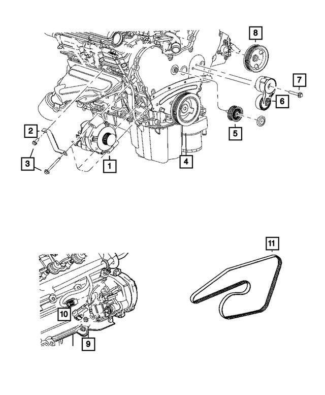 R4896805AE - Electrical: Engine Generator, Remanufactured for Mopar Image image