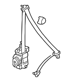 4814SDNA00ZB - : Seat Belt Lap And Shoulder Belt for Honda: Accord Image
