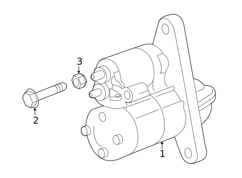 Starter for 2026 Nissan Murano #0
