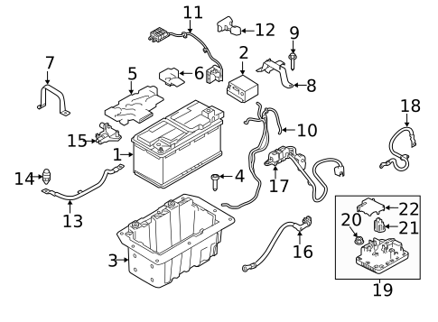 Battery for 2023 Land Rover Discovery #6