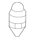 FN106046 - Electrical: Negative Cable Nut for Land Rover: Defender 110, Defender 90, Discovery, Discovery Sport, LR2, LR4, Range Rover, Range Rover Evoque, Range Rover Sport Image