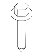 LR042472 - Electrical: Hold Down Bolt for Land Rover: Discovery, Discovery Sport, LR2, Range Rover, Range Rover Evoque, Range Rover Sport Image