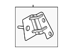 17228092205 - Cooling System: Oil Cooler Line Bracket for BMW Image