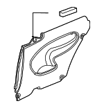 5211305 - Body: Trim Panel for Saab: 9-3 Image