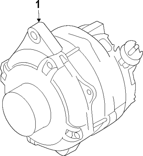 Alternator for 2012 Ford Edge #0