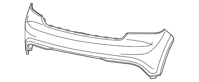 「RT-8470849041」 2014-2020 Dodge Durango Bumper Cover 1XV03TZZAD | Mopar Parts Canada