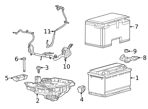 Battery for 2015 Jeep Cherokee #0