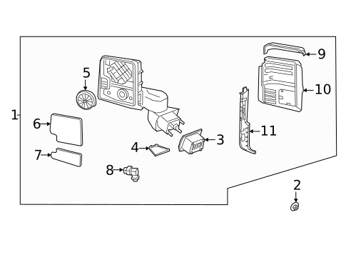 Outside Mirrors for 2022 Chevrolet Silverado 3500 HD #6