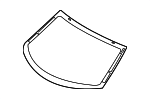 871102F080 - : Back Glass for Kia Image