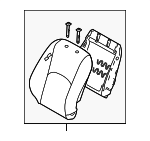 883052J370ACH - Body: Seat Back Assembly for Kia: Borrego Image