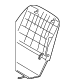 880752J000H9 - Body: Seat Back Panel for Kia: Borrego Image