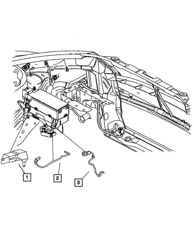 « 4692043AC – Electrical : Pare-boue Ecran pour Mopar Image »