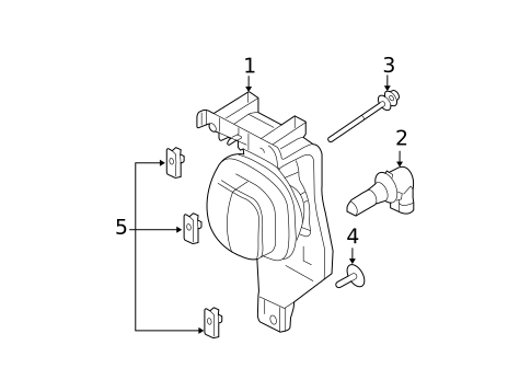 Fog Lamps for 2008 Ford F-250 Super Duty #1