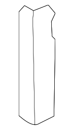 646362W000 - Body: Front Extension for Hyundai Image