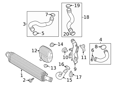 Intercooler for 2013 Audi A4 #0