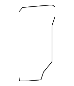 72122S7S003ZC - Body: Cap for Acura Image