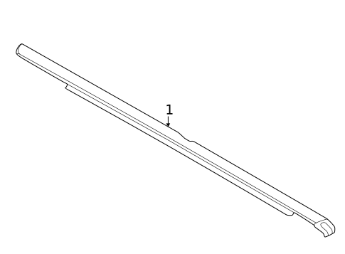 Exterior Trim - Rear Door for 2023 Ford Bronco #0