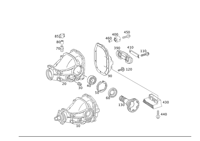 2303500049 - : Ball Bearing for Mercedes-Benz: E500, E55 AMG Image