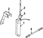 65218375113 - Electrical: Antenna Assembly Bracket for BMW: 318i, 323i, 325i, 328i, M3 Image