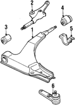 B03734460 - : Control Arm Bushing for Mazda: GLC Image