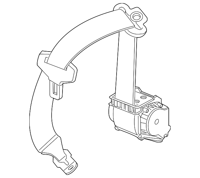 Seat Belt Lap And Shoulder Belt - BMW (72117169955)