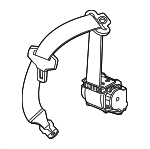 72117158674 - : Seat Belt Lap And Shoulder Belt for BMW: 328i, 328i xDrive, 328xi, 335i, 335i xDrive, 335is, M3 Image
