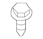 7119901339 - Body: Mount Bracket Screw for BMW: 325xi, 328i, 328i xDrive, 328xi, 335i, 335i xDrive, 335is, 335xi, M3 Image