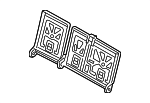 4610252AL - Body: Seat Back Frame for Dodge: Durango Image
