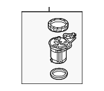 7P6198970B - Emission System: Heater Assembly for Volkswagen Image