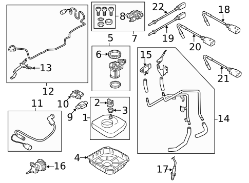Powertrain Control for 2012 Volkswagen Touareg #4