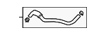 254722E000 - Cooling System: By-Pass Hose for Kia Image