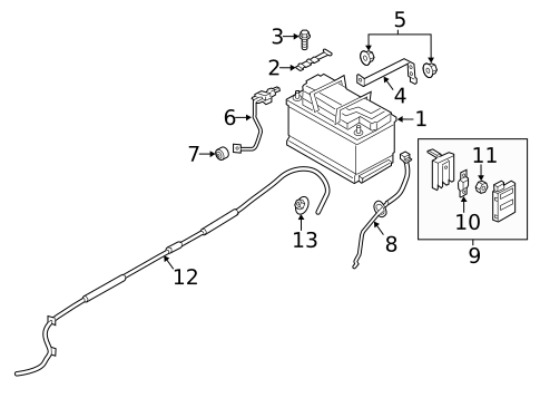 Battery for 2016 Porsche Cayman #0