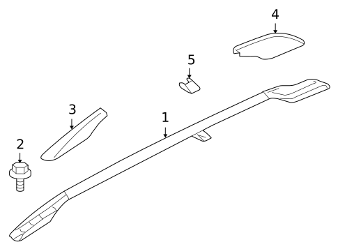 Luggage Carrier for 2007 Mitsubishi Outlander #0