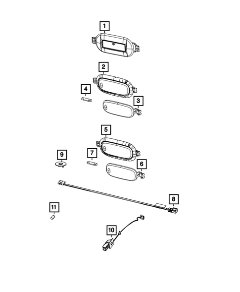 Lamps, Interior and Exterior for 2024 Ram 3500 #1