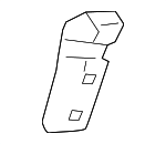 71592TVAA00 - Body: Protector for Honda: Accord Image