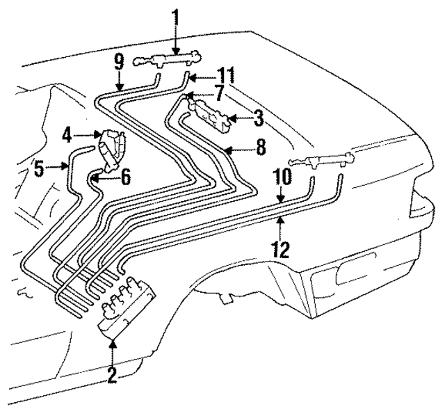 1248000472 - Body: Cylinder for Mercedes-Benz Image