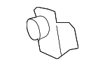 8281186Z00 - Body: Handle Rod Clamp for Suzuki Image