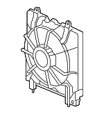 19015R40A02 - : Fan Shroud for Honda: Accord Image